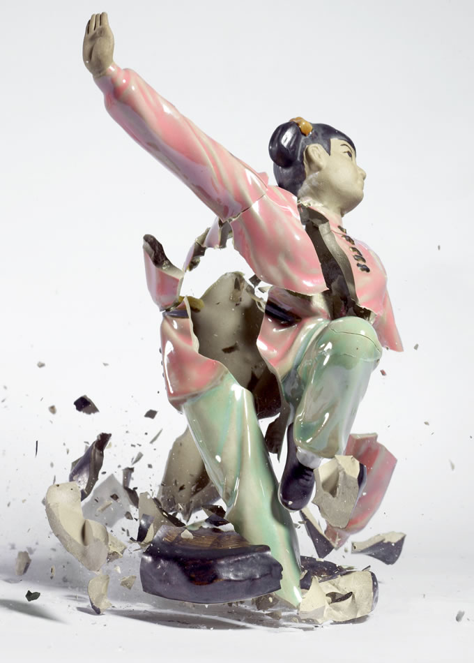 Untitled (Pink and Green) © Martin Klimas, Courtesy of The Foley Gallery