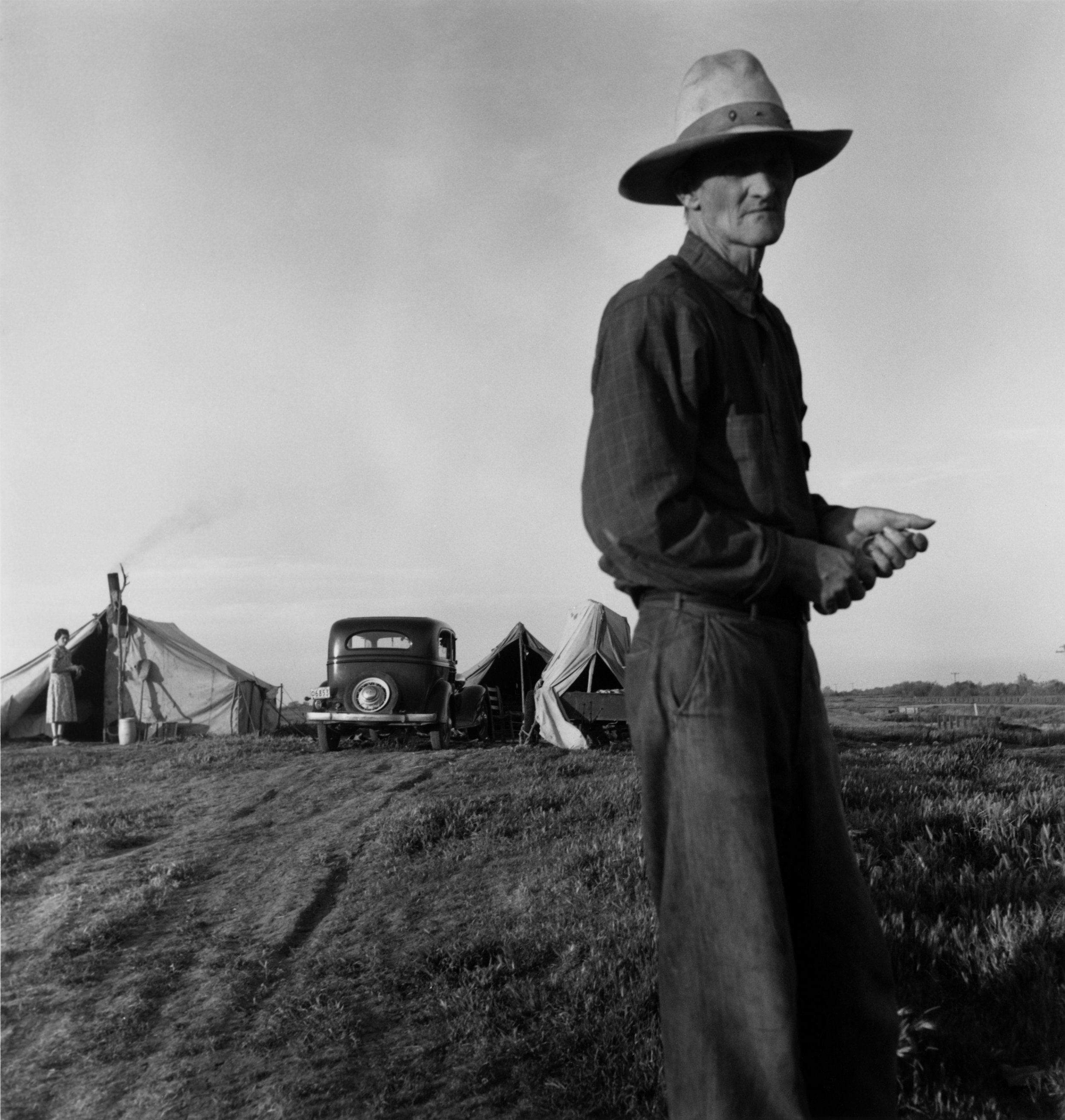 Drought Refugees, ca. 1935, the Oakland Museum of California. © Dorothea Lange