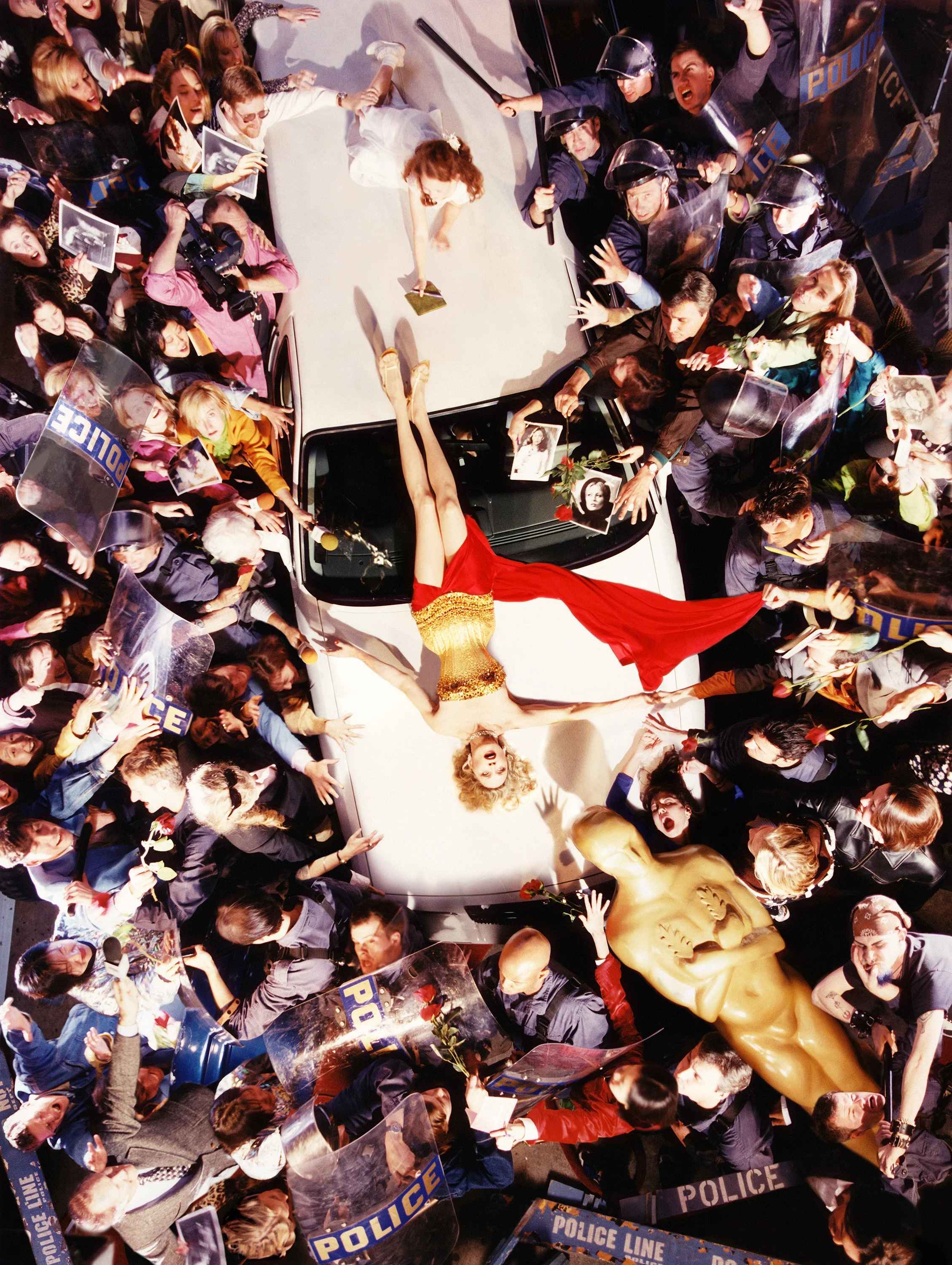 “Faye Dunaway: Day of the Locust, 1996”. David LaChapelle. © David LaChapelle / Courtesy Staley-Wise Gallery, New York
