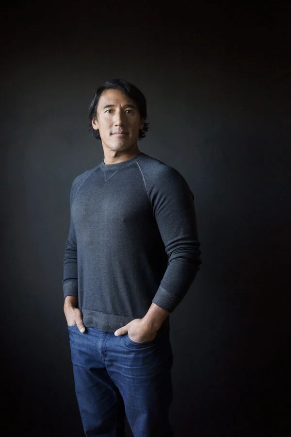 Portrait of co-director, Jimmy Chin. Photograph courtesy of Andrea Blanch.