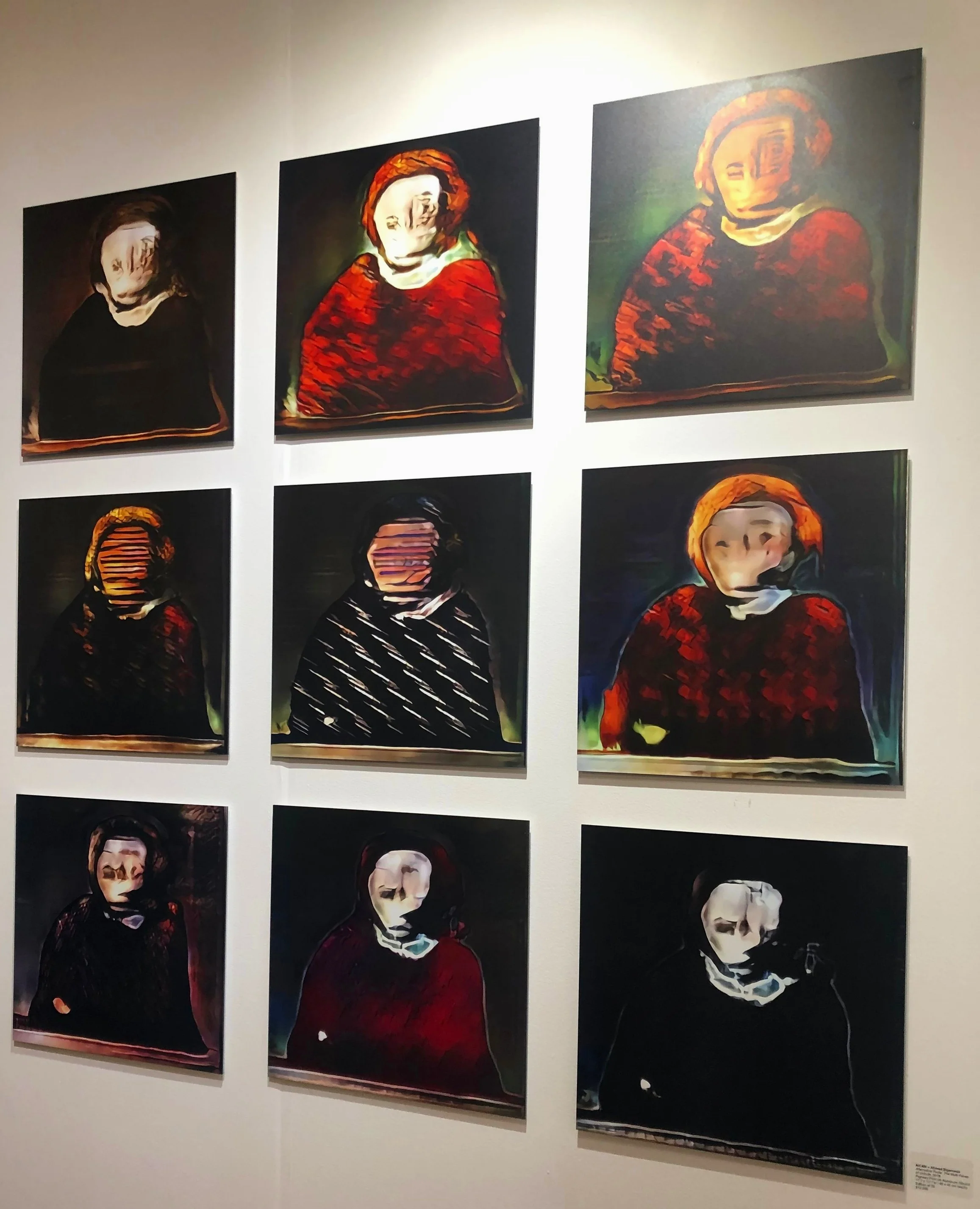 Image of AICAN’s Alternative Facts: The Multi Faces of Untruth. Taken by writer.
