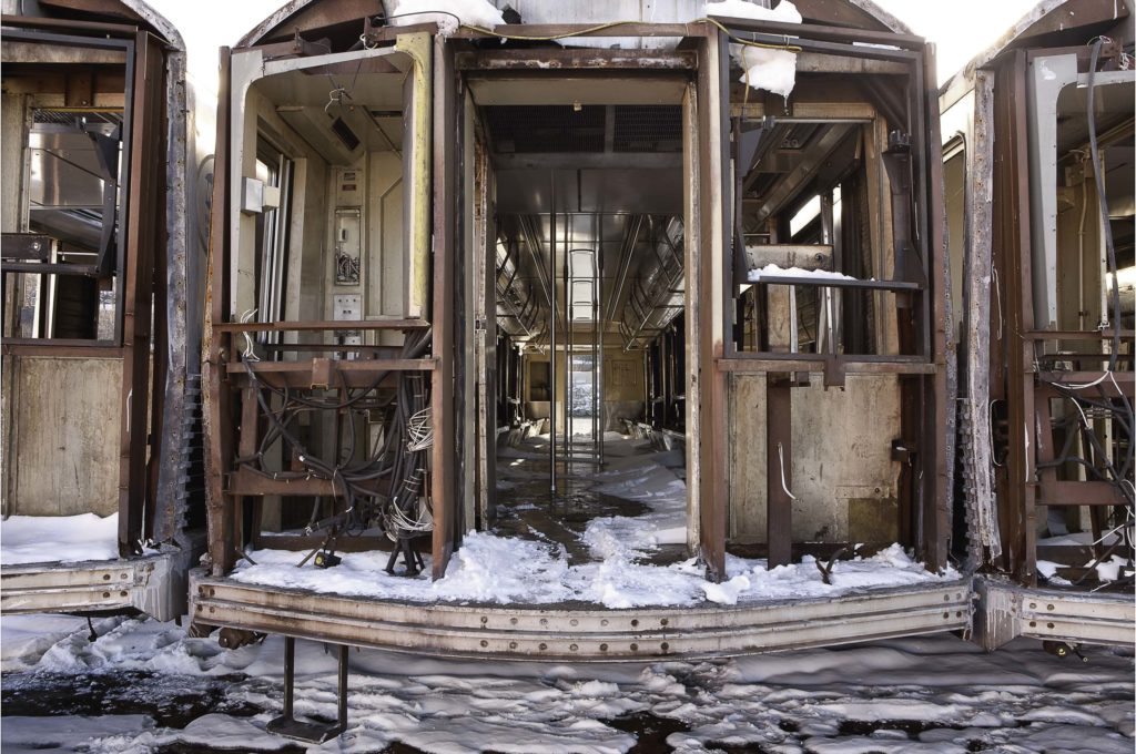 ©Stephen Mallon. Transfer . Courtesy of New York Museum of Transit.