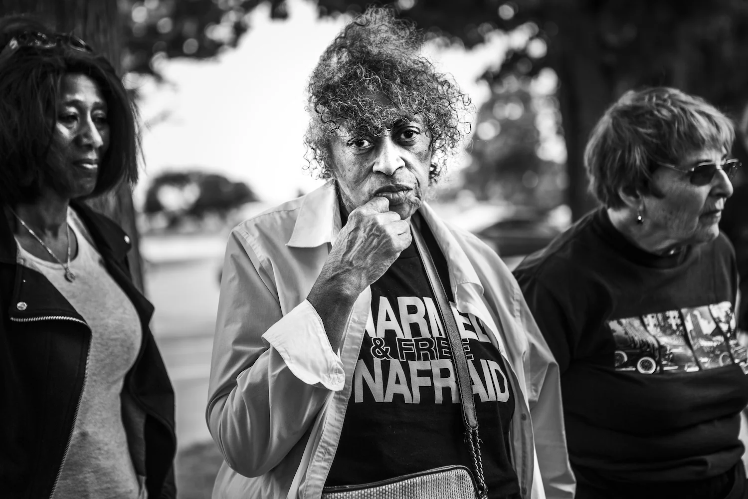Dorothy Aldridge, 71 with Harriet Saperstein 84. Community activists, historians. © Janice Milhem