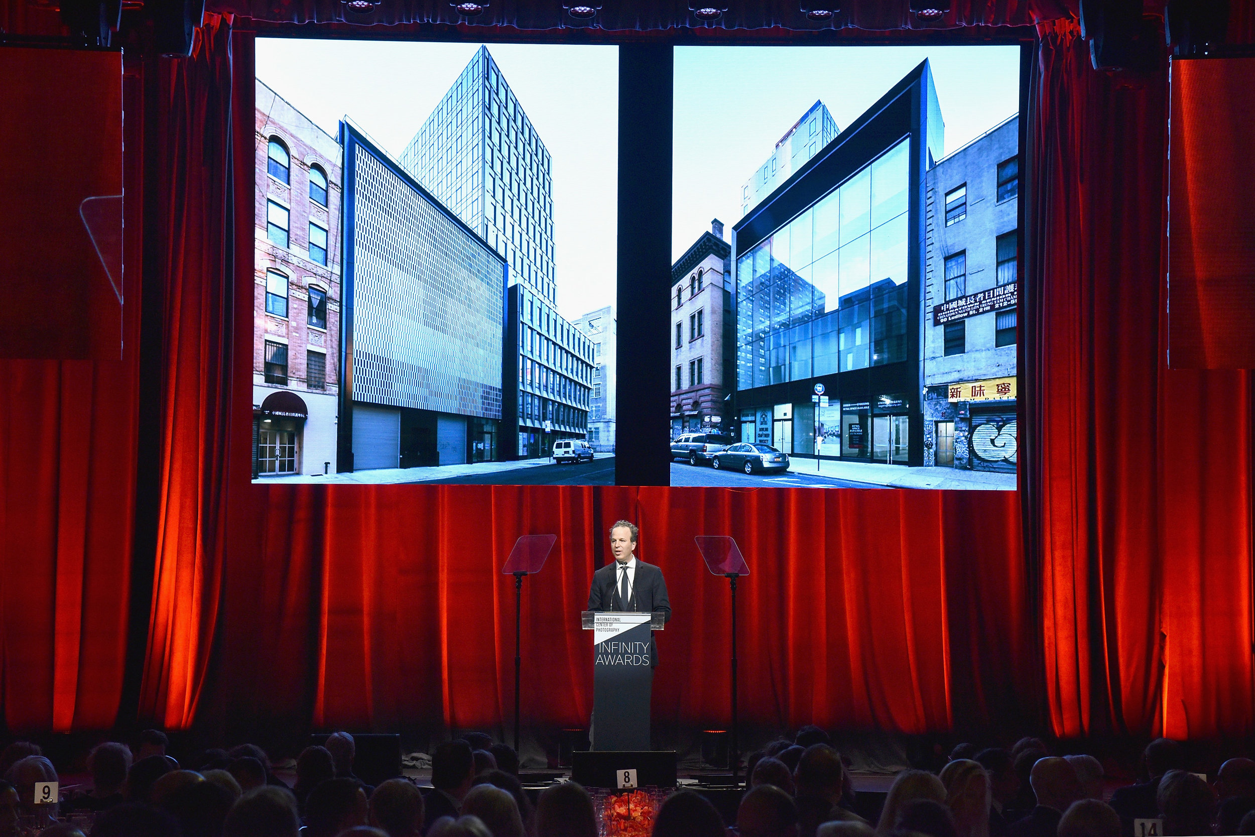 NEW YORK, NY - APRIL 02: ICP Executive Director Mark Lubell speaks onstage during The International Center Of Photography's 35th Annual Infinity Awards at The Ziegfeld Ballroom on April 2, 2019 in New York City. (Photo by Bryan Bedder/Getty Images for International Center of Photography)