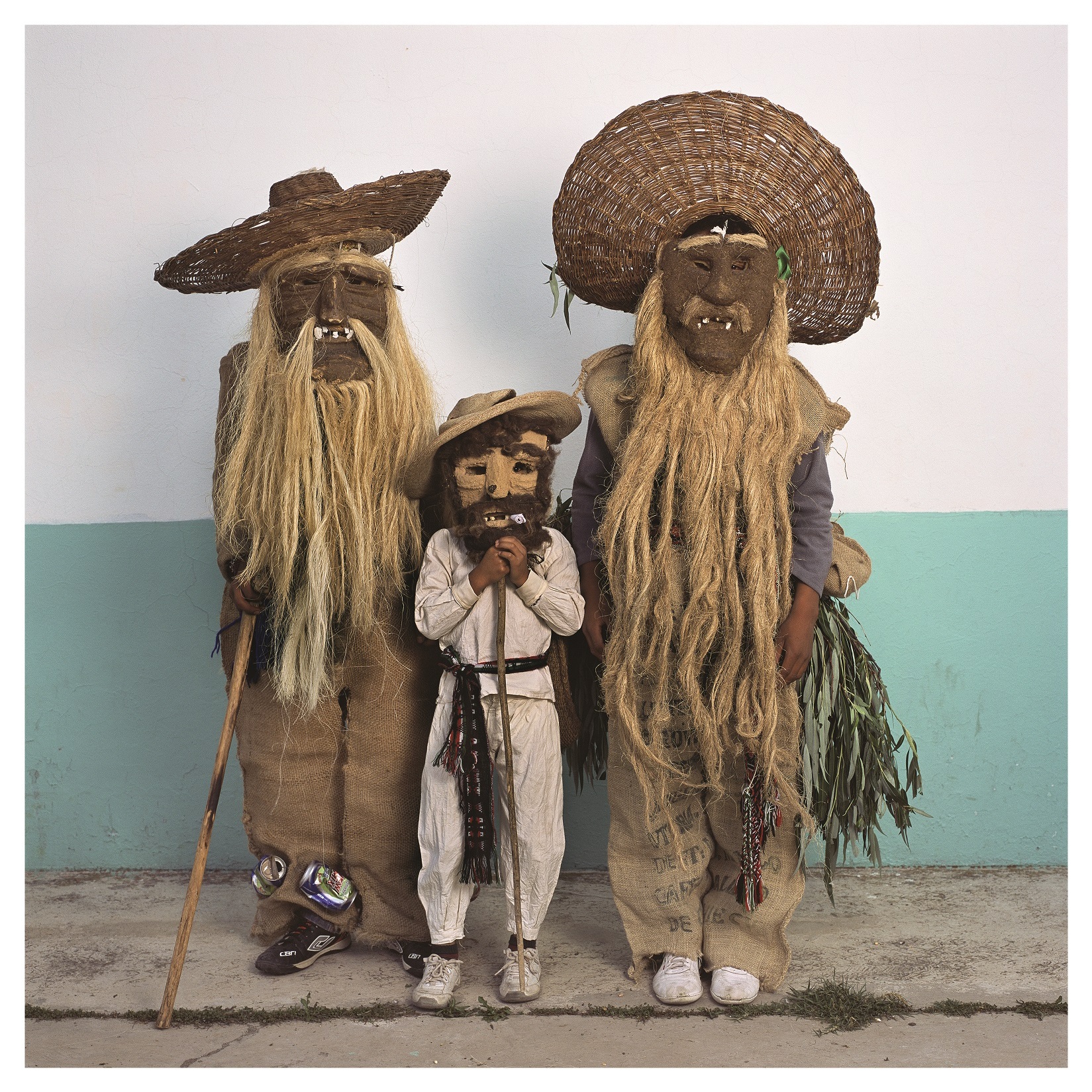 © Phyllis Galembo, Family in Maguey Masks 2016