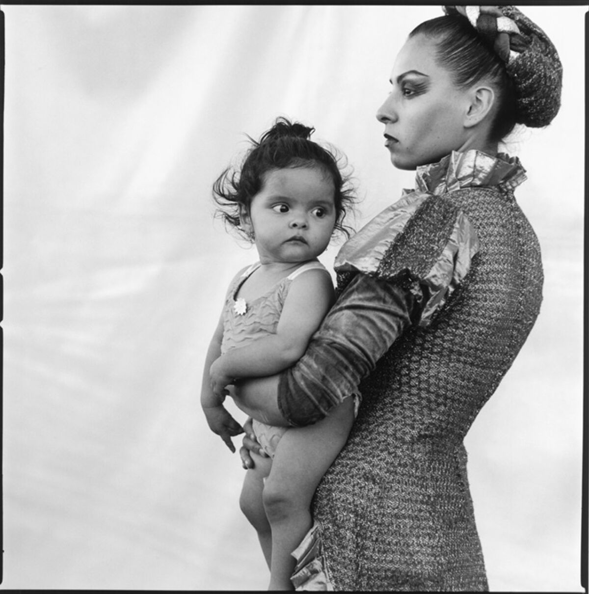 Circus Toddler , silver gelatin print, 24 x 24”, 2001