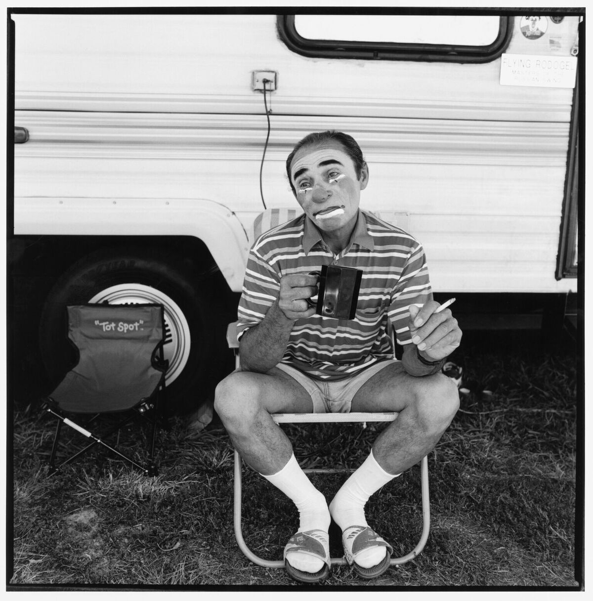 Smoke , silver gelatin print, 24 x 24”, 2001