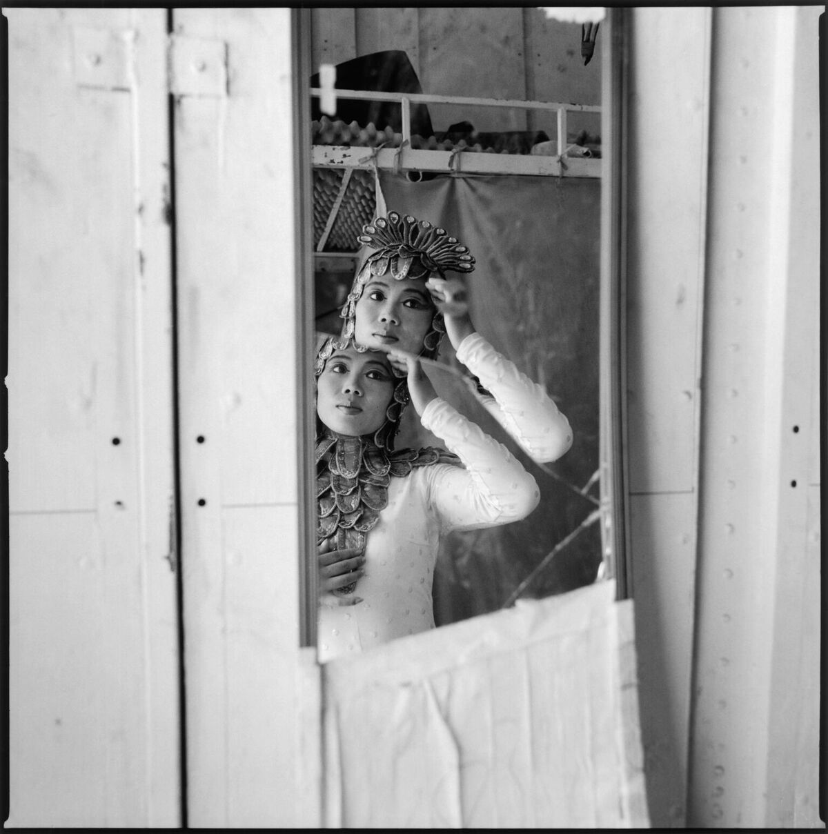 Broken Mirror , silver gelatin print, 24 x 24”, 2001