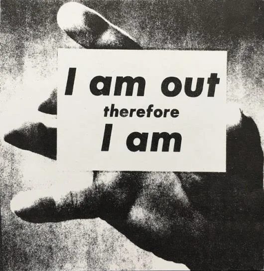 © Adam Rolston, I Am Out Therefore I Am, 1989
