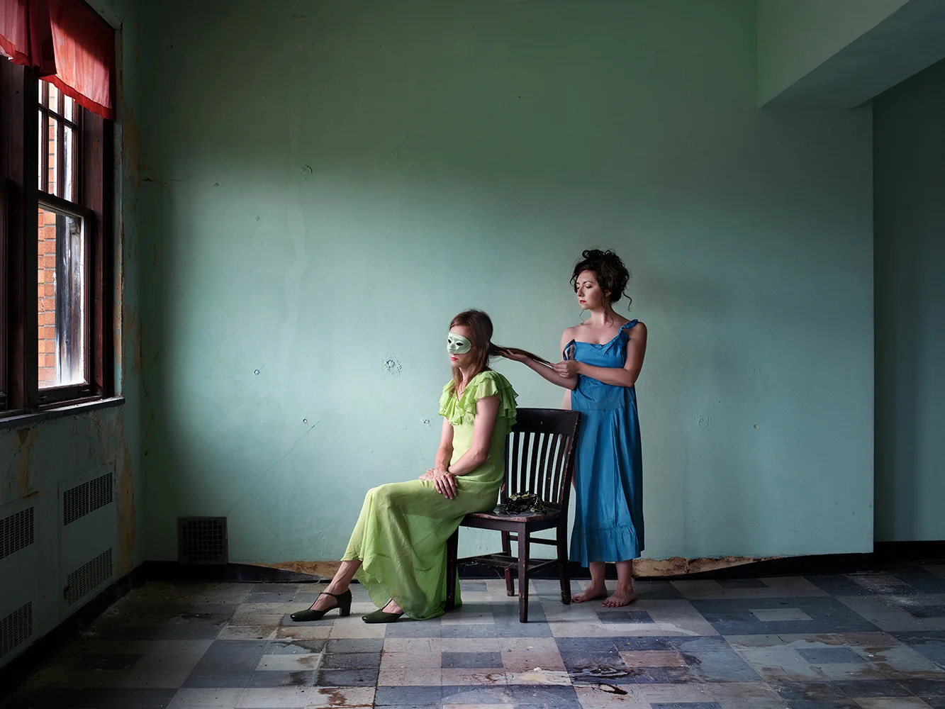 Transference (Green Classroom) Courtesy of ClampArt, New York © Lissa Rivera