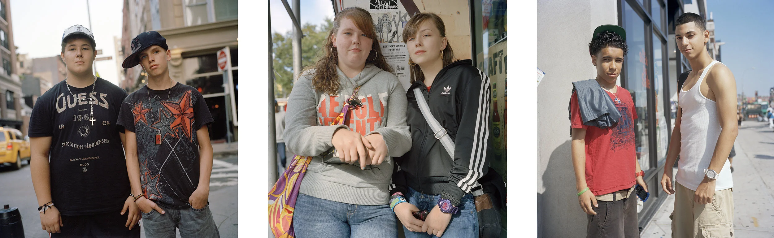 New York Young, No. 25, New York Young, No. 24, New York Young, No. 22 © Amy Touchette/ClampArt