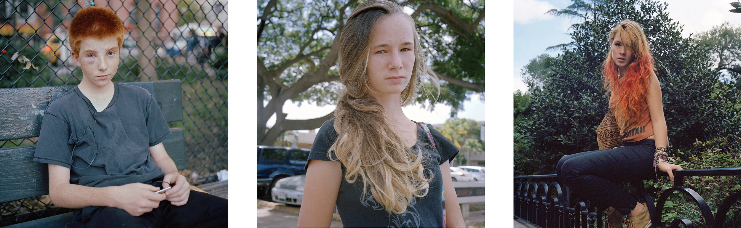 New York Young, No. 11, O’ahu Young, No. 17, New York Young, No. 33 © Amy Touchette/ClampArt