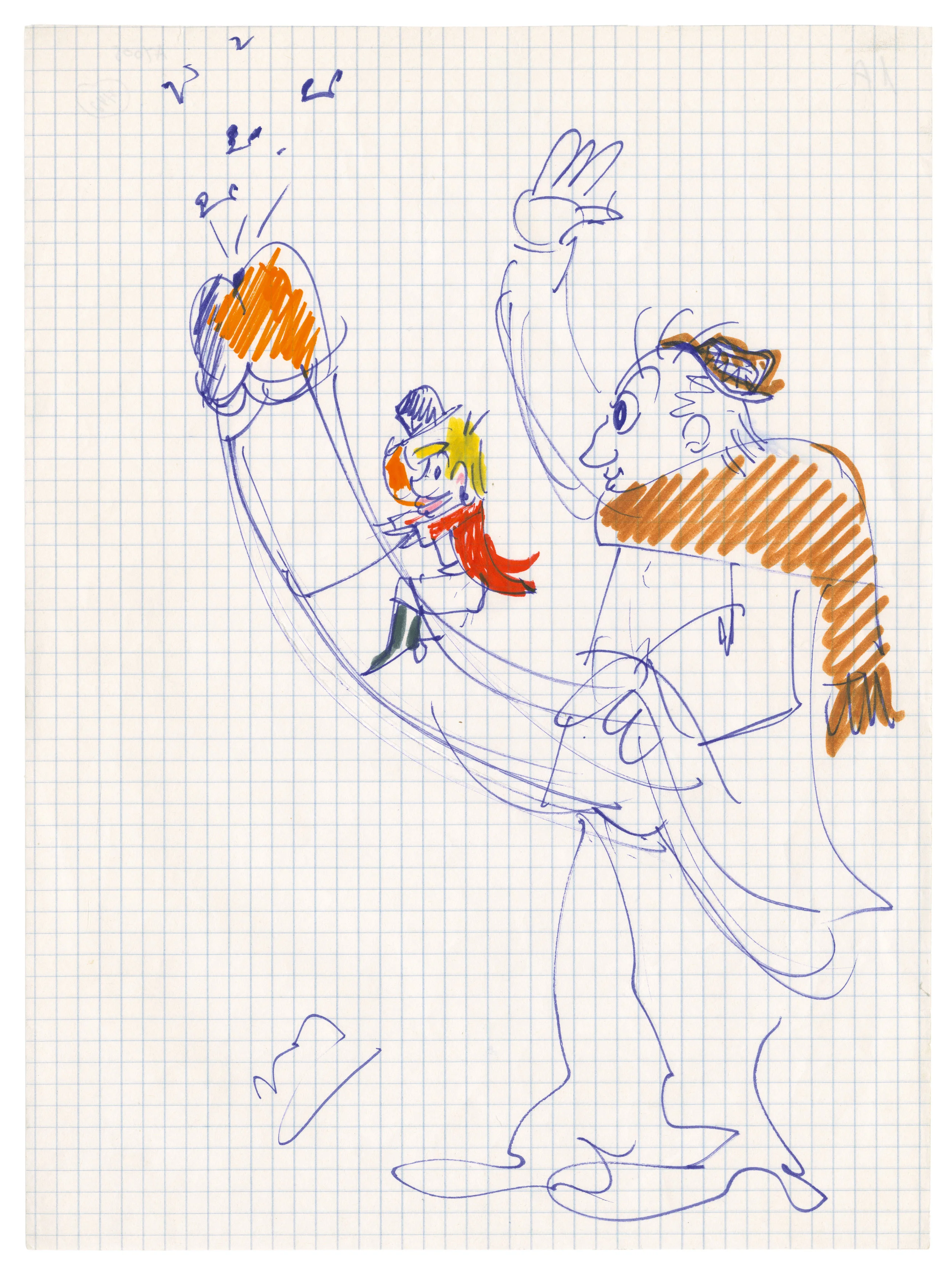 Scrawl by Fellini Frederico. Images provided by Rizzoli New York from Scrawl by Caren, Claudia, and Todd Strauss-Schulson.