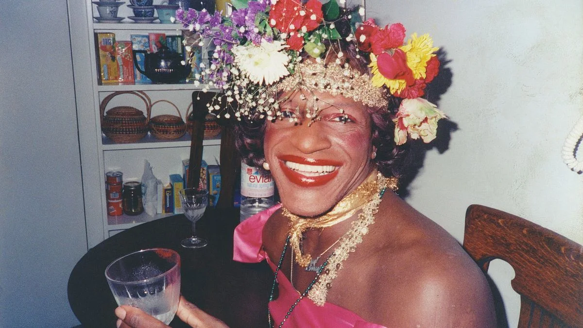Marsha P. Johnson in the documentary "The Death and Life of Marsha P. Johnson." Courtesy of Netflix.