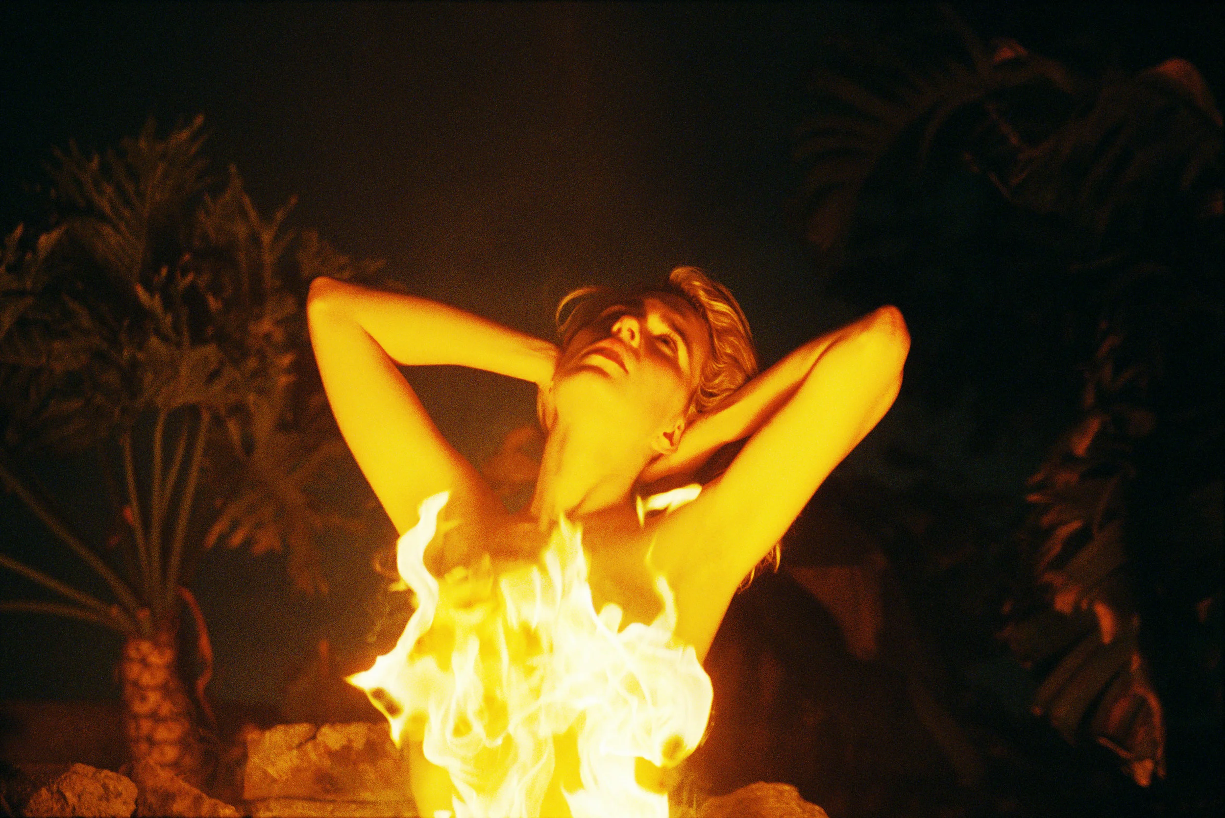 Flames from LA Nudes series 2013 © Logan White