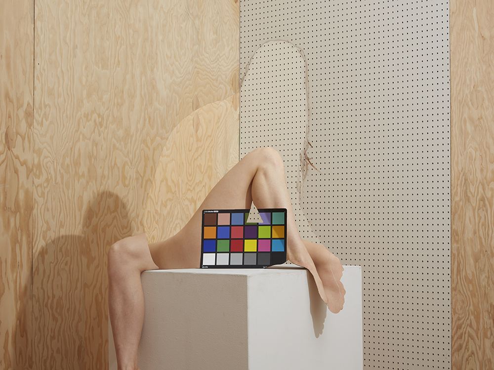 Brooke with Color Checker 2016 © Bill Durgin