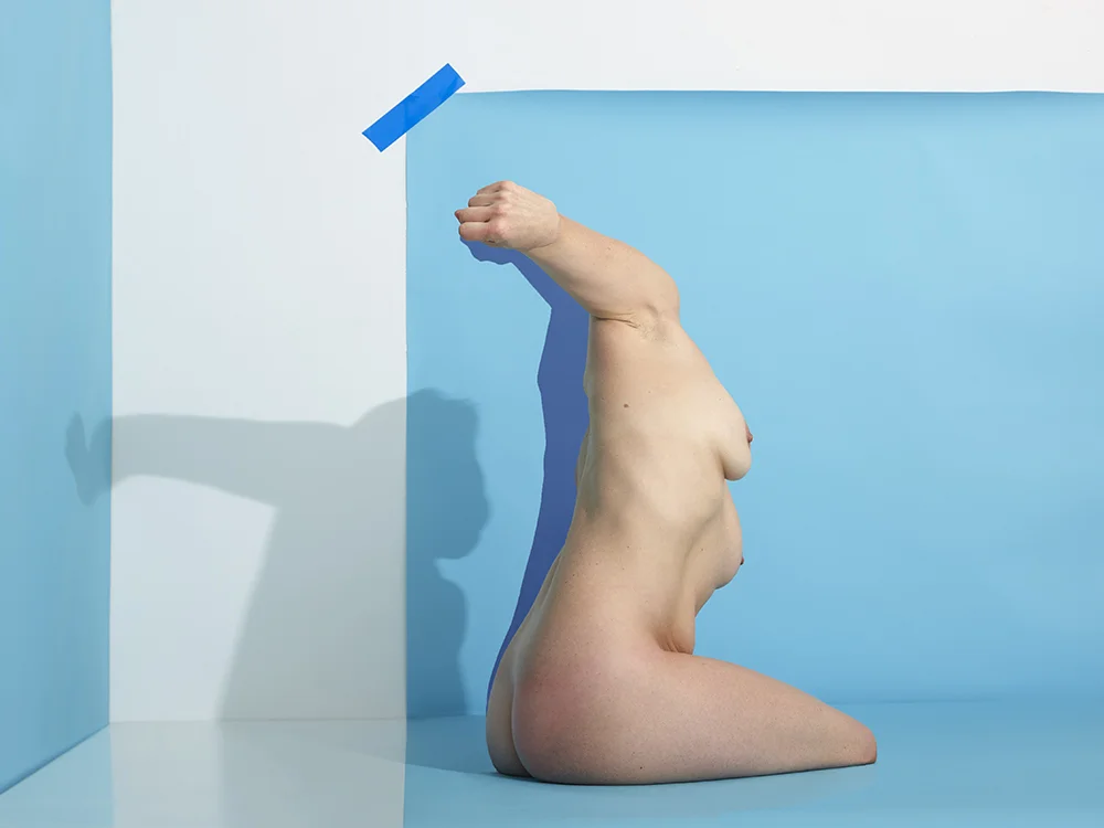 Torso and Fist, True Blue 2017 © Bill Durgin