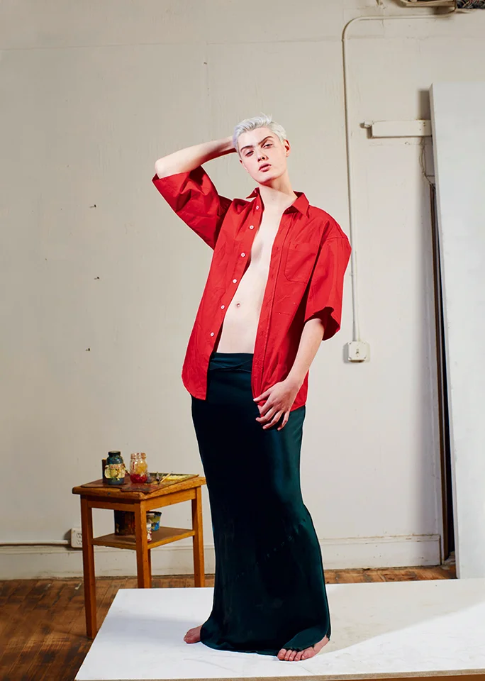 Collier Schorr, Untitled (Casil) , 2015–18. Courtesy of Collier Schorr and 303 Gallery, New York.