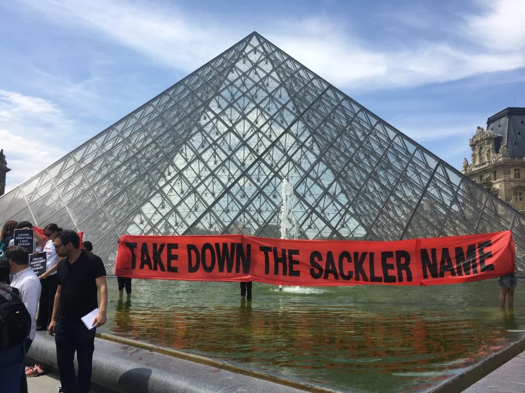 Courtesy of Hyperallergic and Sackler P.A.I.N.