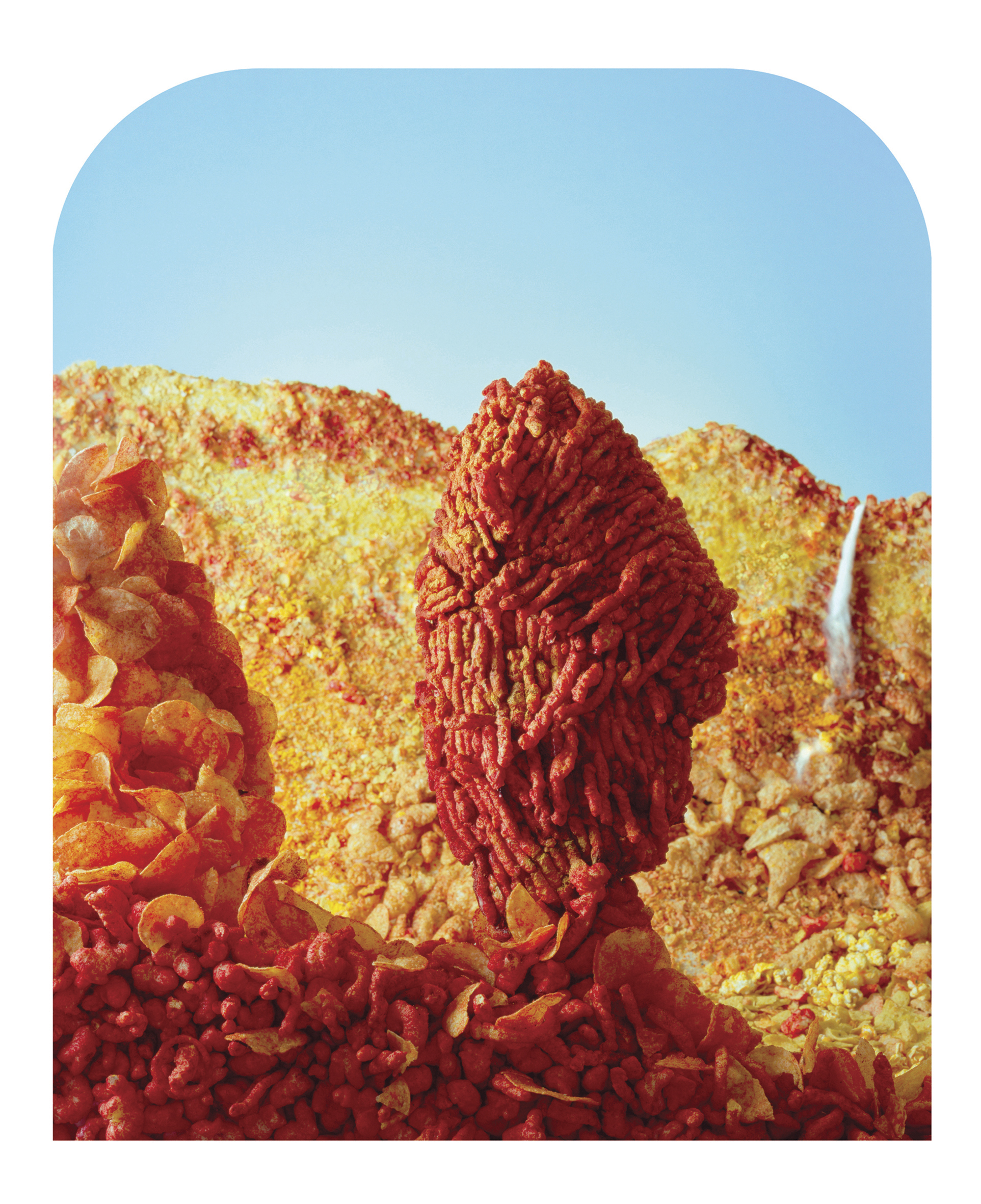 Flamin Hot Monolith © Barbara Ciurej & Lindsay Lochman
