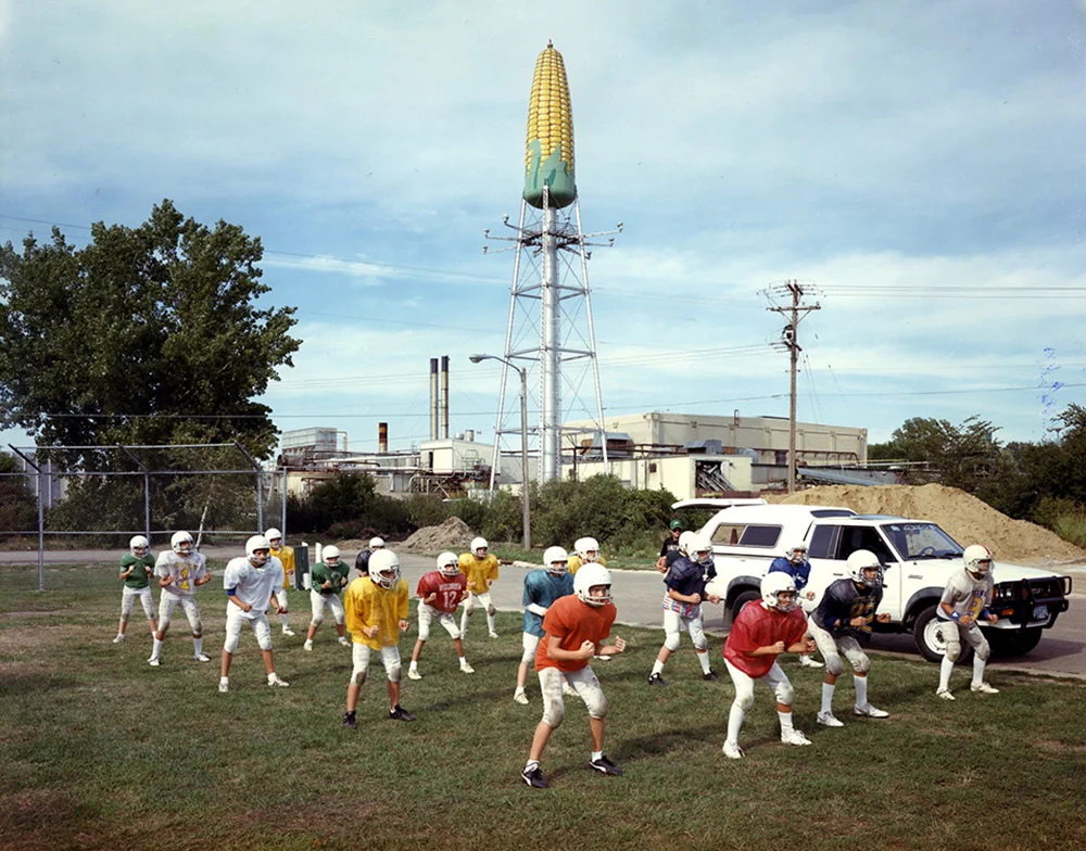 Post Bulletins Practicing at Graham Park, Rochester, MN © David Graham