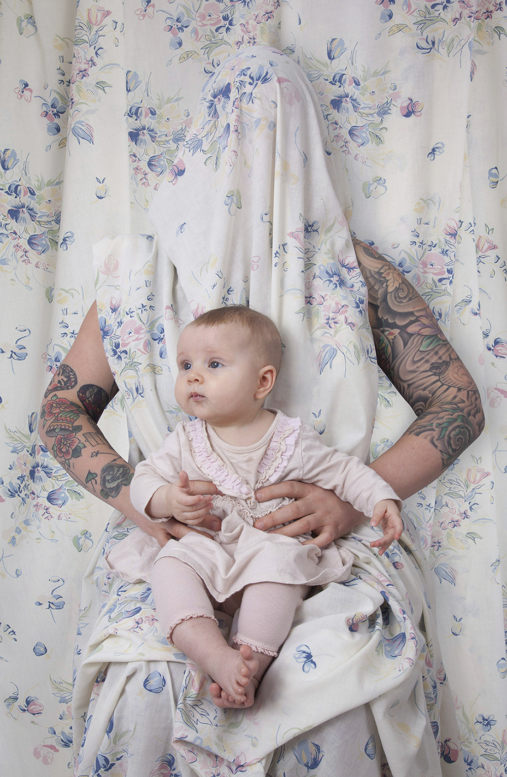 Hidden Mothers: Lisa E , Archival Pigment Print, 2018 © Megan Jacobs