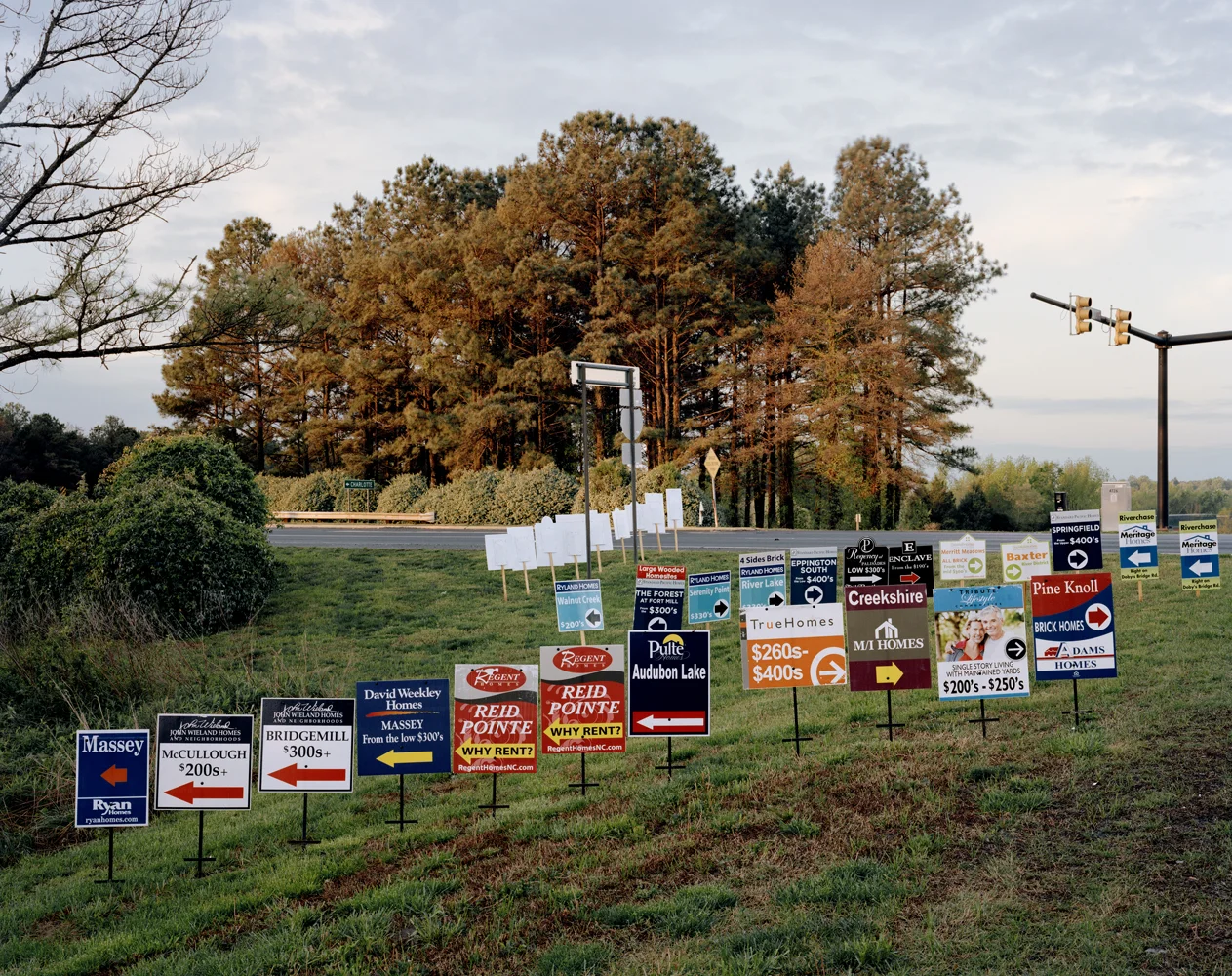 Interstate 77, near Fort Mill, South Carolina, 2014 ©Joshua Dudley Greer