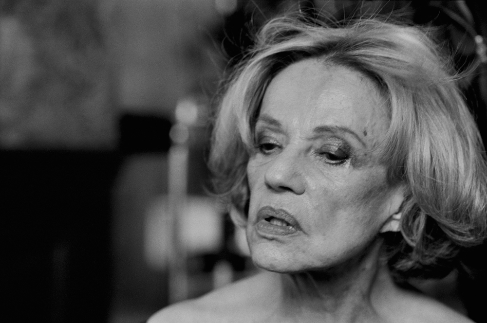 Jeanne Moreau, Paris, 2003 Courtesy of Peter Lindbergh, Paris © Peter Lindbergh