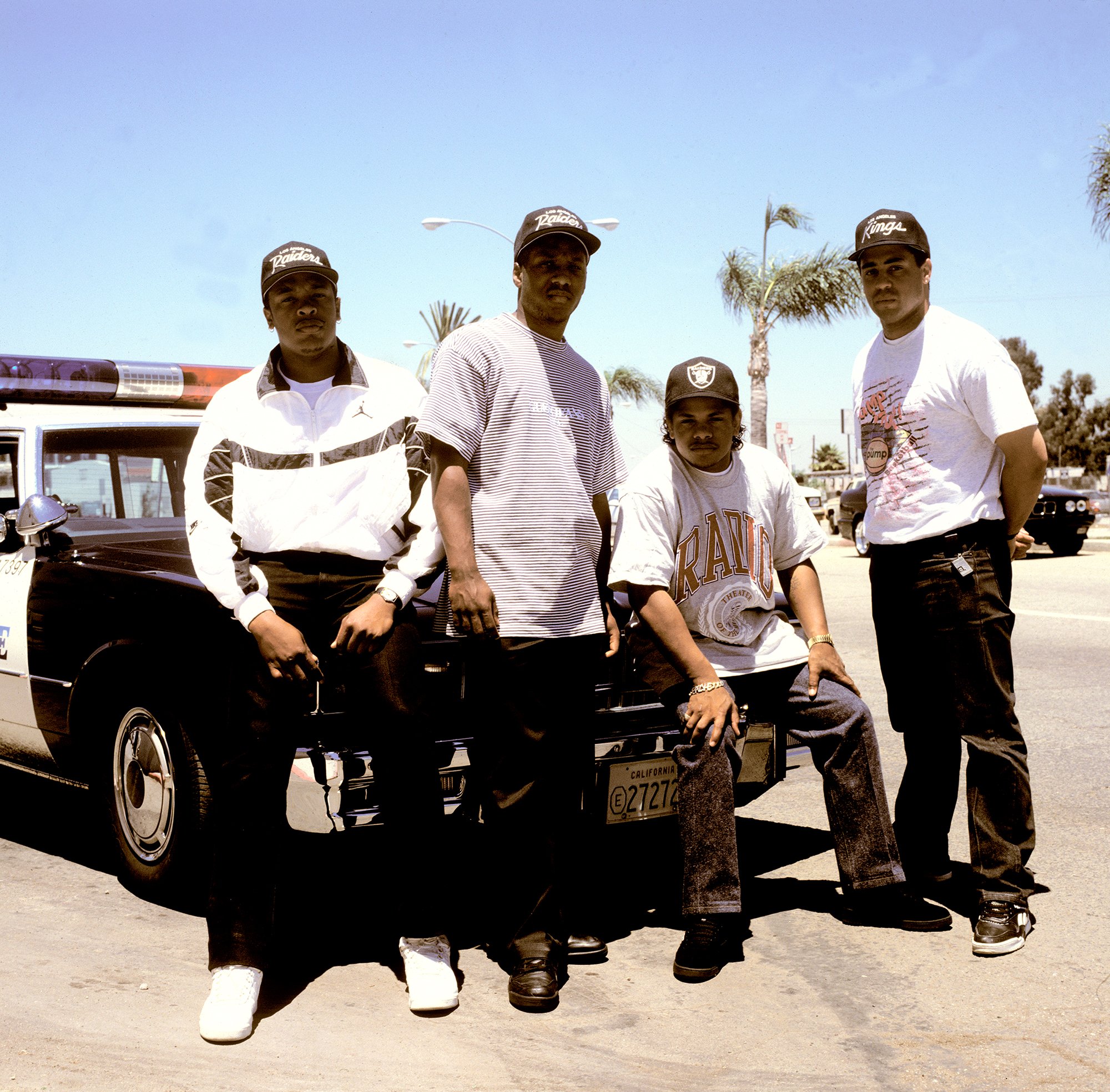 NWA, Torrance, California, 1990 © Janette Beckman; courtesy of Fahey/Klein Gallery, Los Angeles