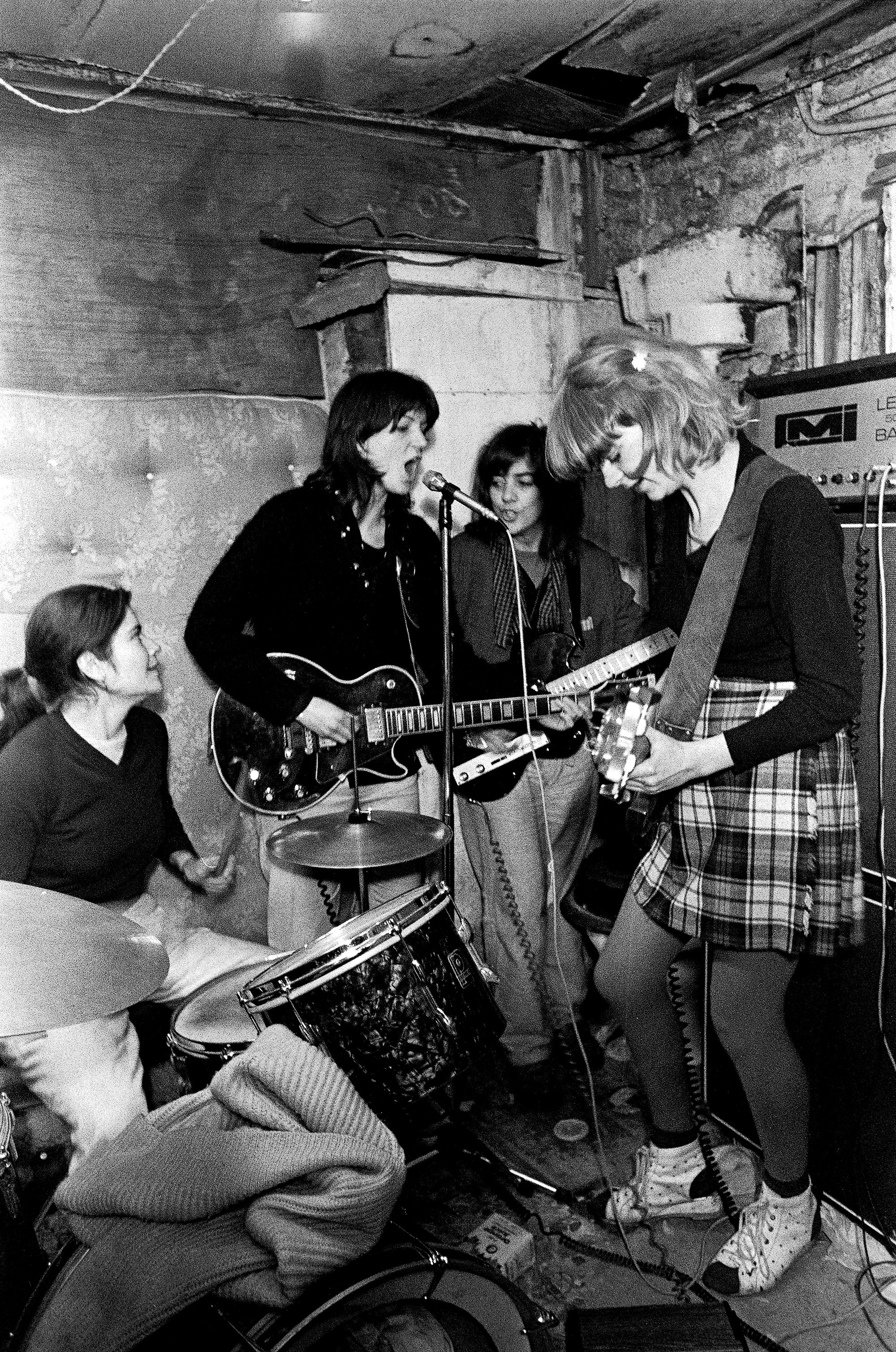 The Raincoats, London, 1979 © Janette Beckman; courtesy of Fahey/Klein Gallery, Los Angeles