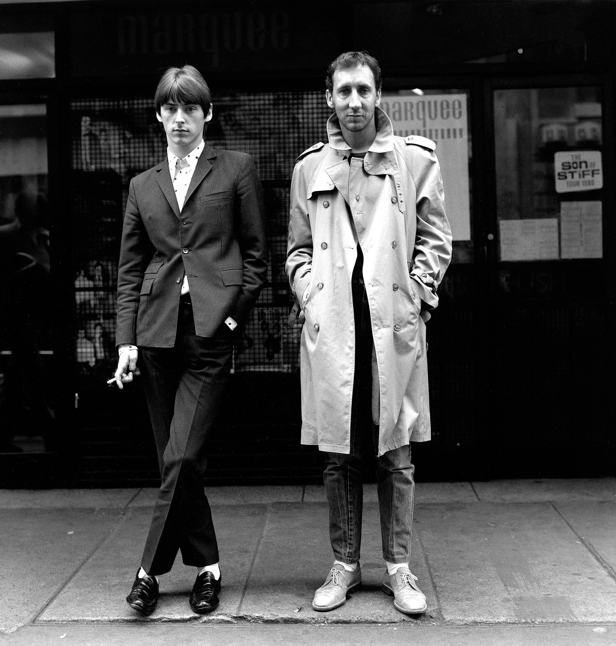 Paul Weller and Pete Townsend, Soho, London, 1980 © Janette Beckman; courtesy of Fahey/Klein Gallery, Los Angeles