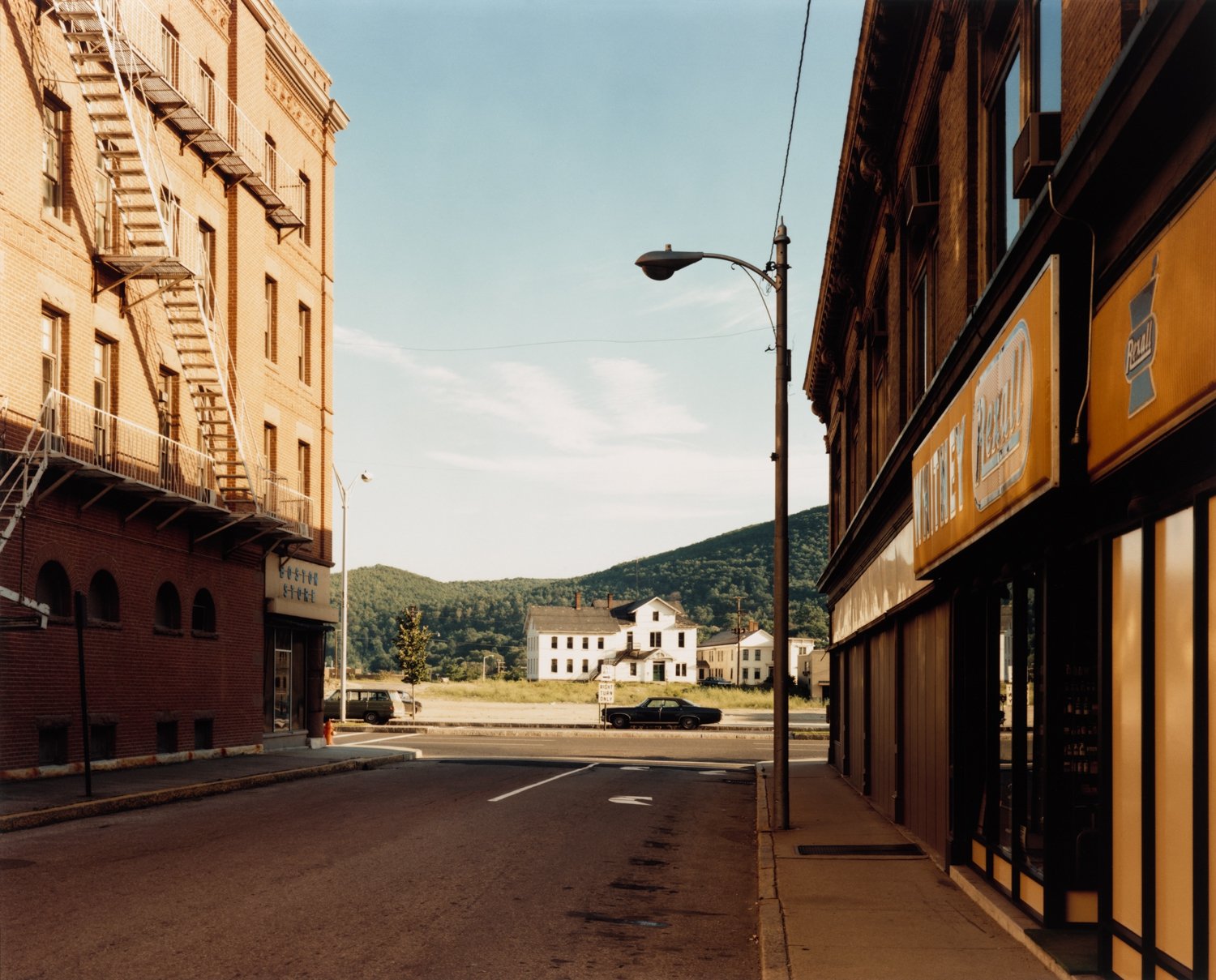  Stephen Shore,  Holden St., North Adams, Massachusetts,  July 13, 1974, 1974. Courtesy of the Pilara Family Foundation Collection and Sotheby’s.&nbsp; 