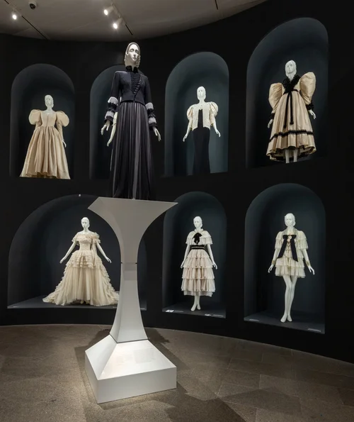 karl lagerfeld a line of beauty dresses Karl Lagerfeld: A Line of Beauty' Attempts to Separate the Art From the  Artist