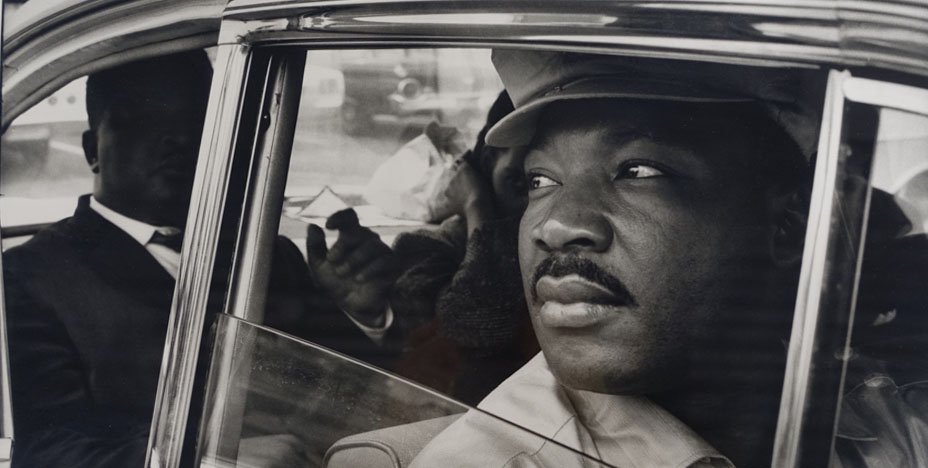  “Martin Luther King JR. with his brother, A.D. King” © Dan Budnik 
