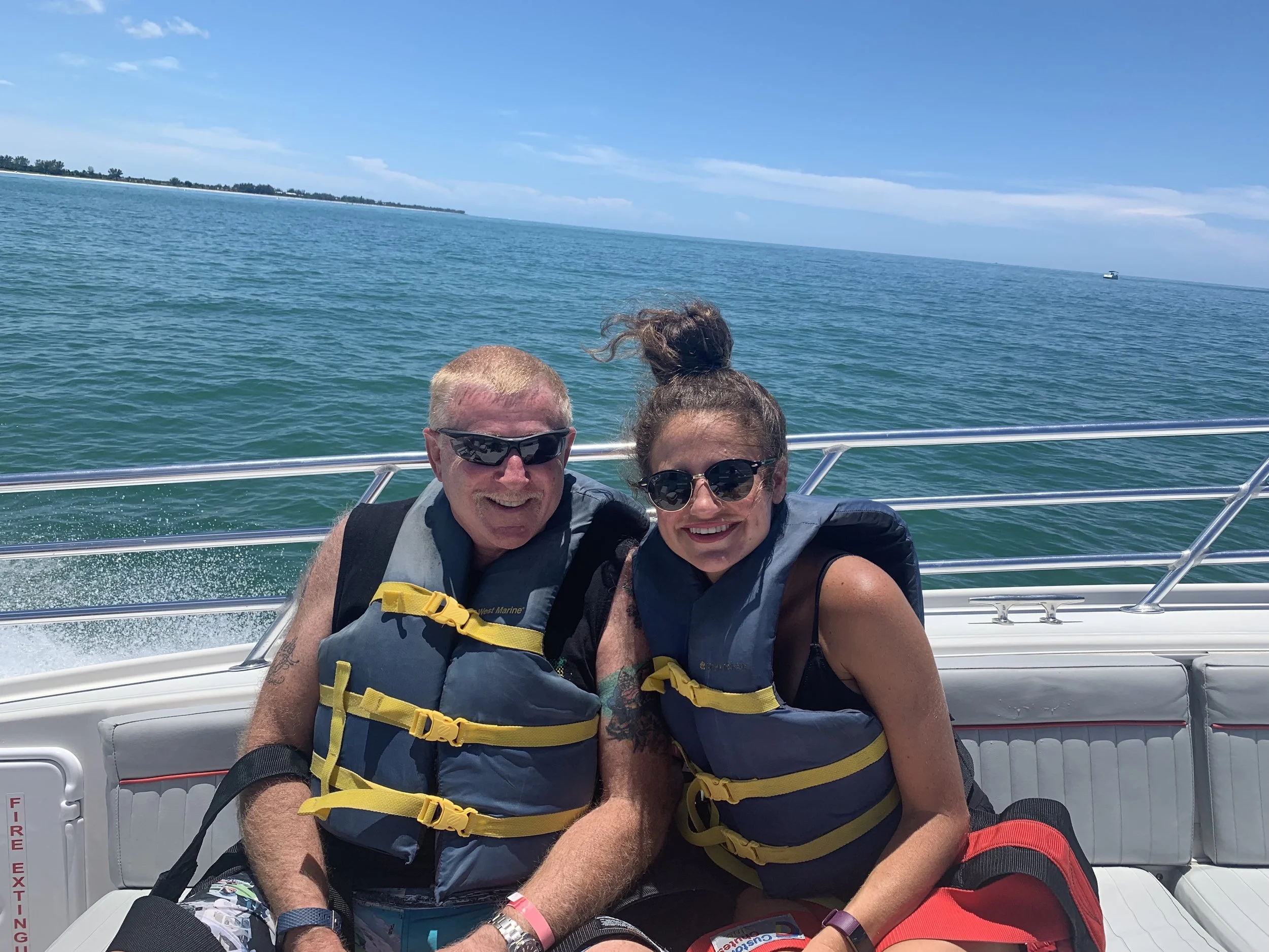 Dad and I in Flordia 2019