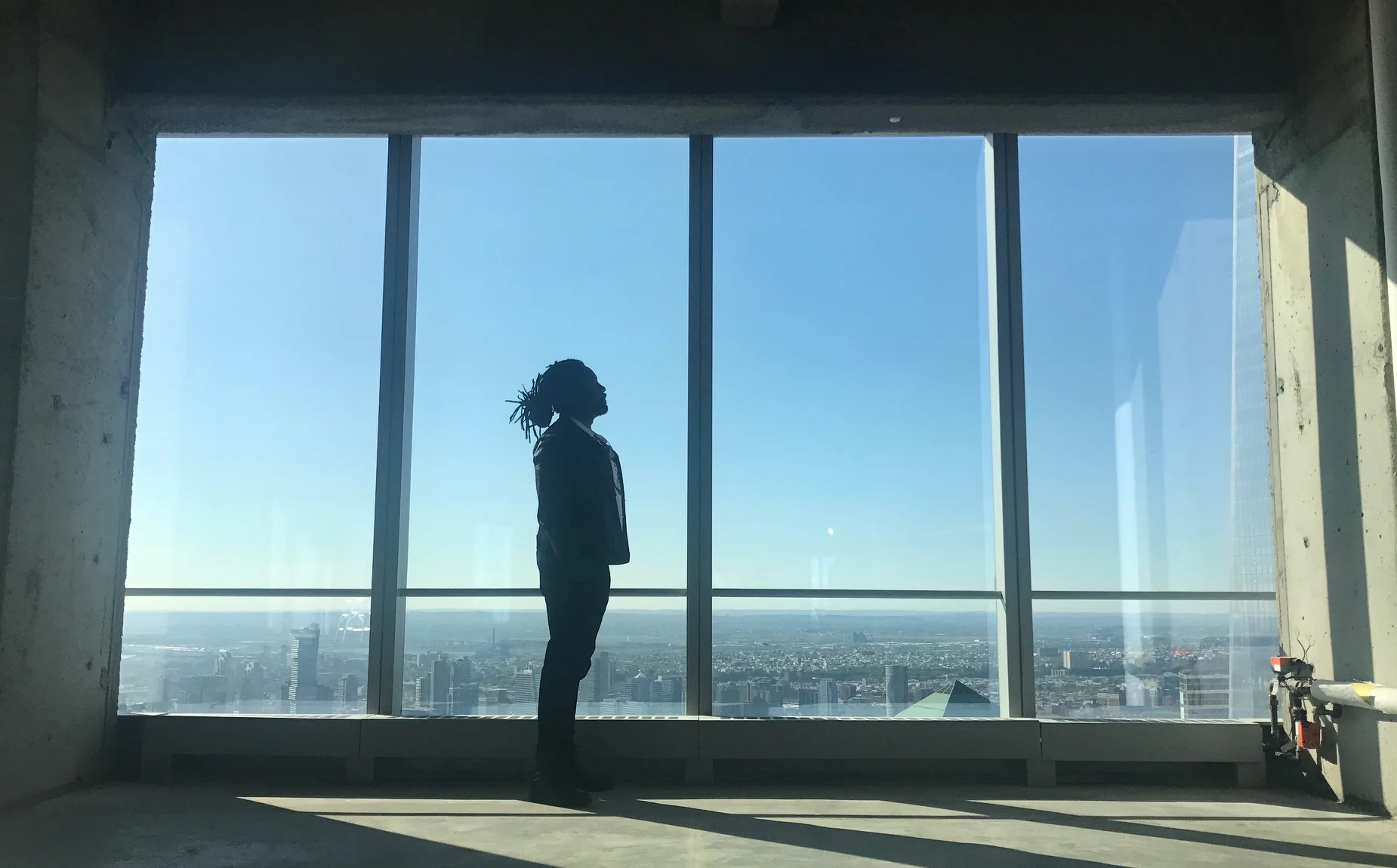 Author Marlon James studio visit