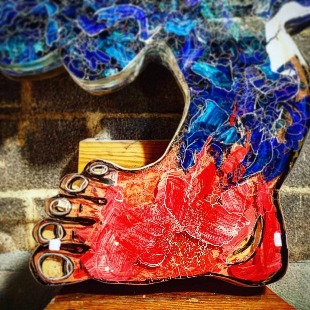 Cloud &amp; Foot (detail)