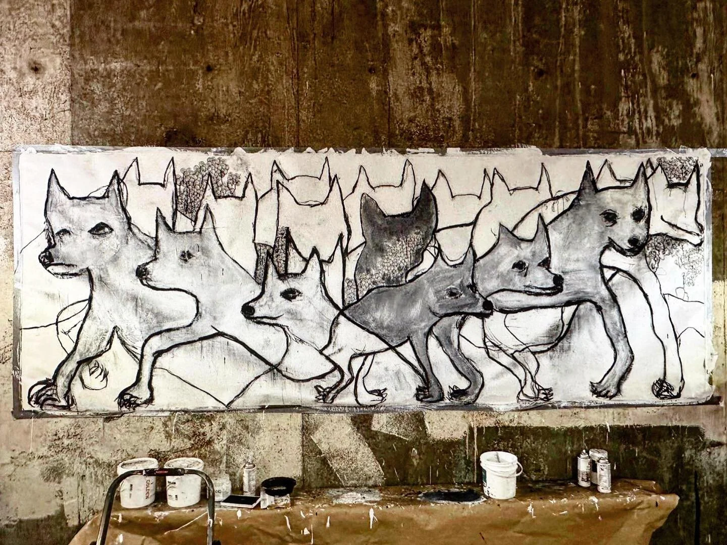 Jaur&iacute;a
Paper and pigments