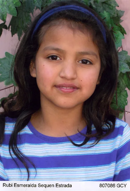 Meet Rubi Esmerelda Sequen Estrada from Ecuador. She was the first child we sponsored and has been part of our agency family for 13 years. If you're interested in sponsoring a child go to www.children.org