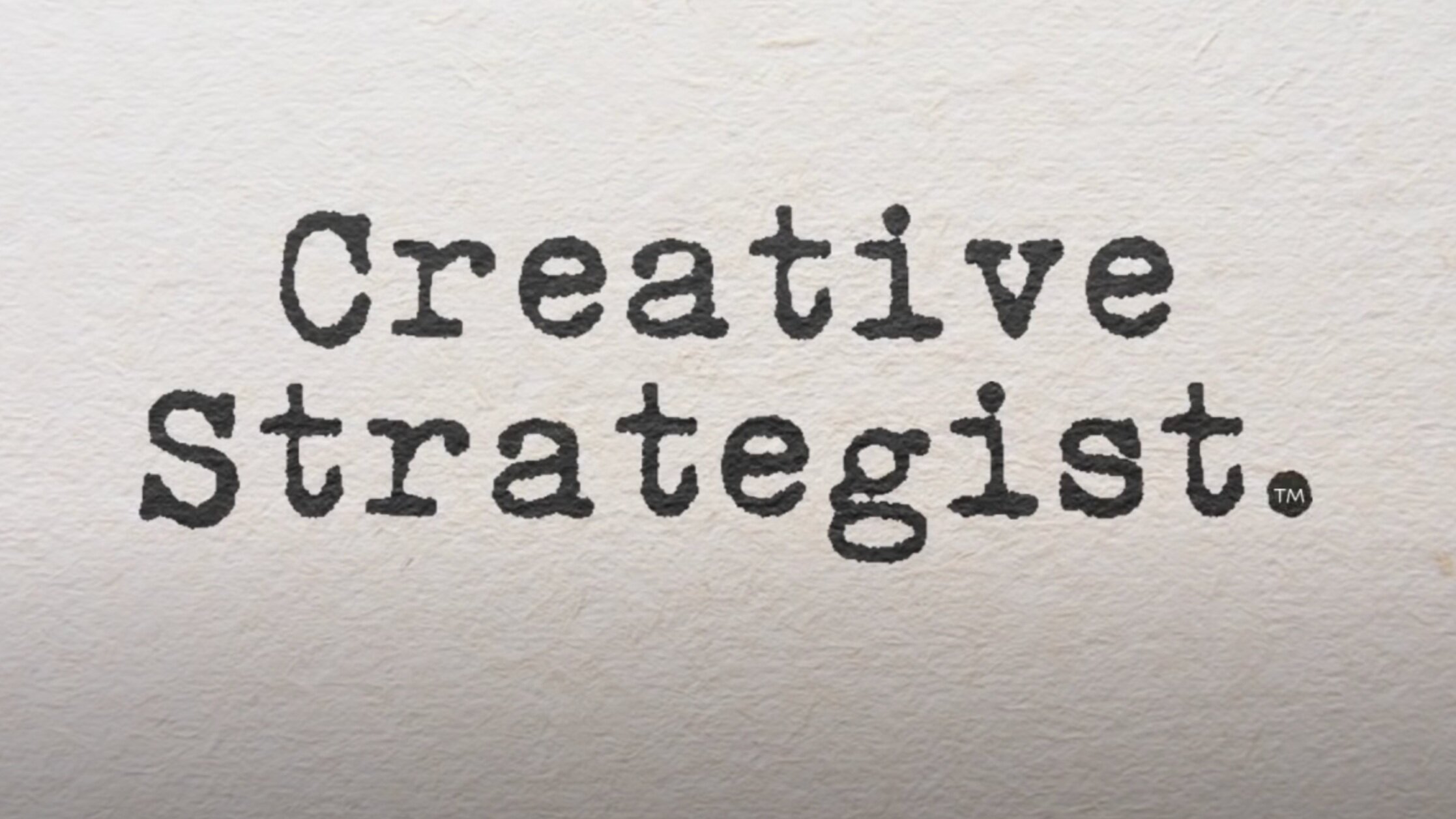 The Creative Strategist™