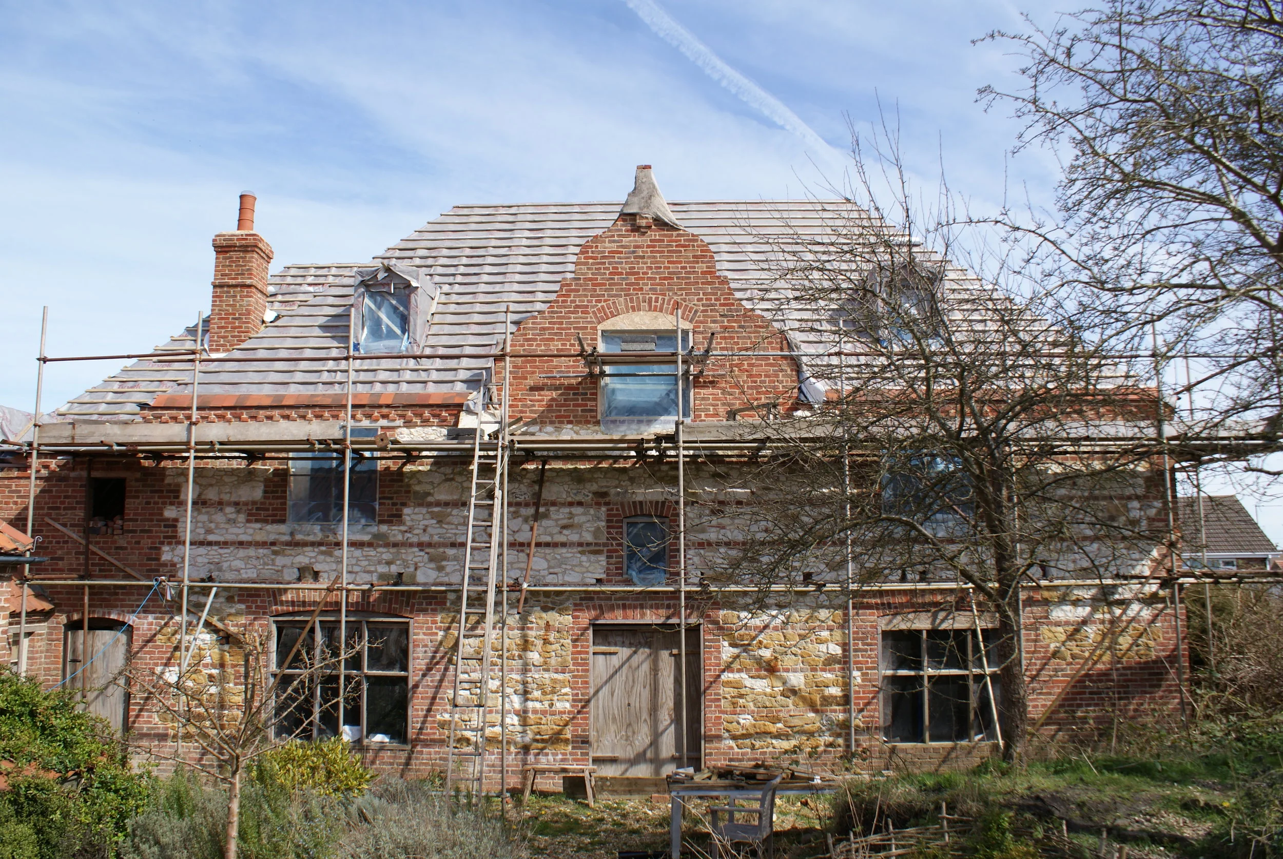 The main building project.
