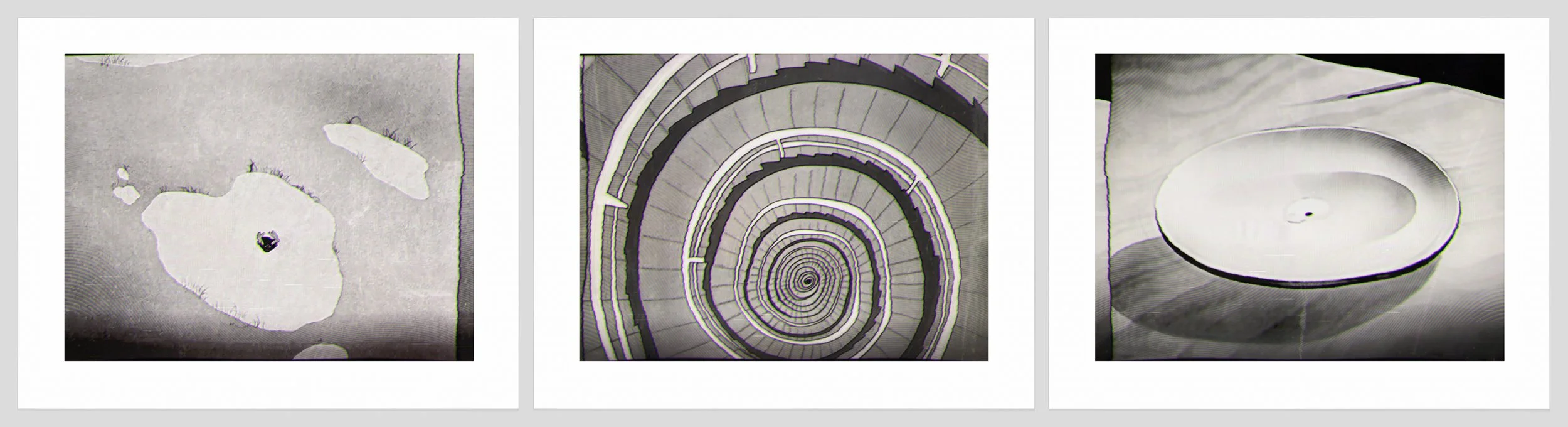 1593 a. b, c. Pond, Spiral, Pea.jpg