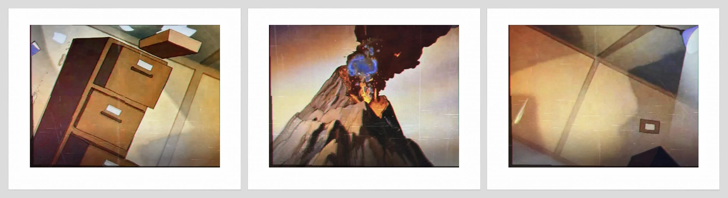 1634 a, b, c. File Cabinet, Volcano, Tilted Room.jpg