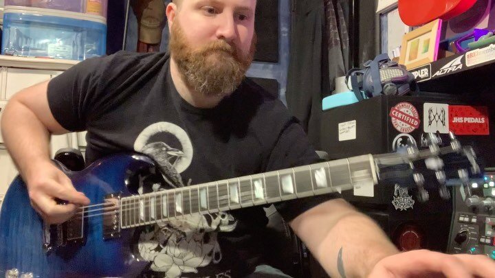 /// RIFF OF THE DAY /// Some standard tuning madness from Mors Principium Est with their song The Oppressed Will Rise. Second vid is the riff without the backing track :) #metal #gibson #gibsonguitars #melodicdeathmetal #deathmetal #morsprincipiumest