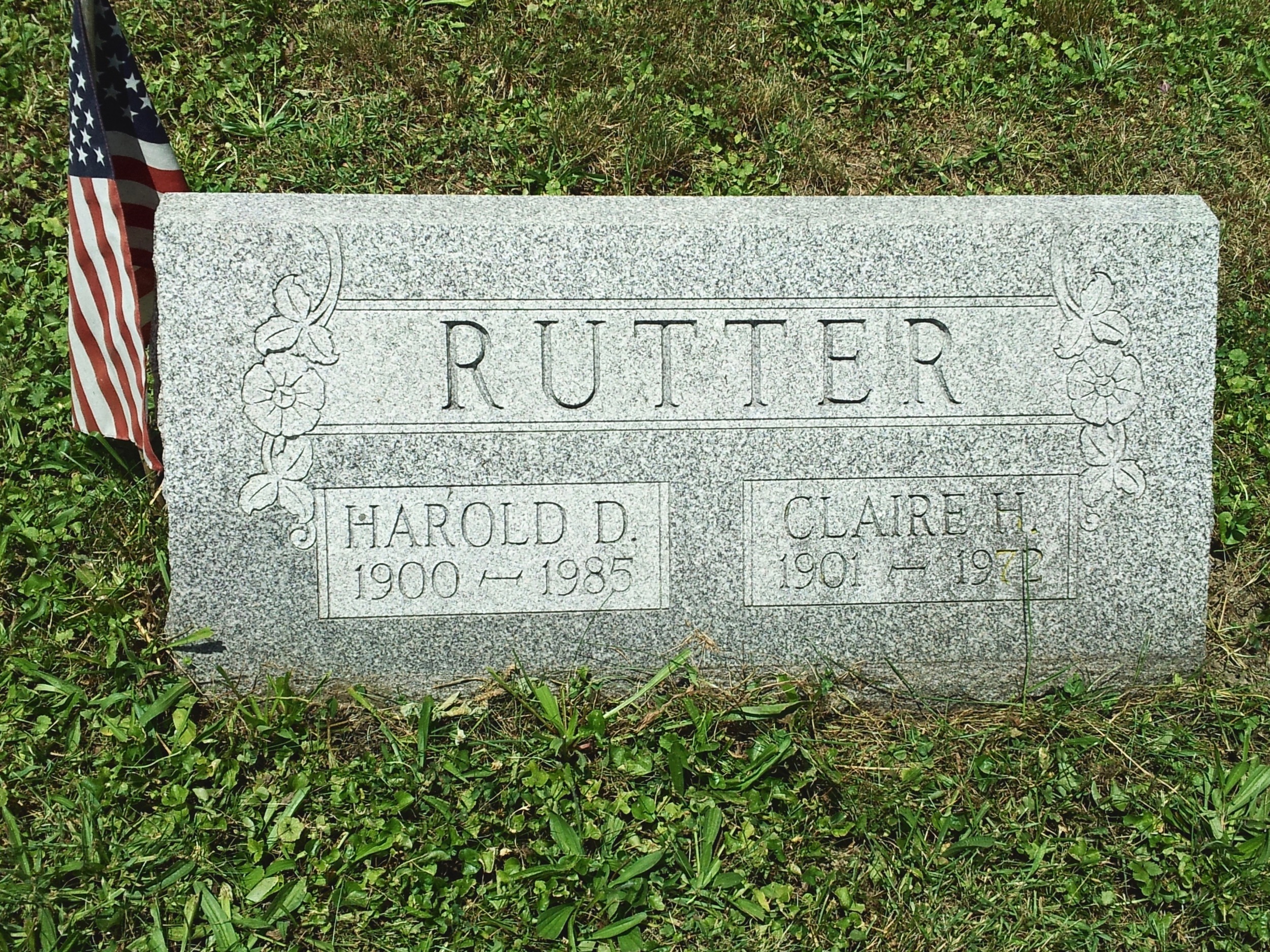  Headstone of my paternal grandparents. Photo credit goes to my cousin Michelle. Thank you! 