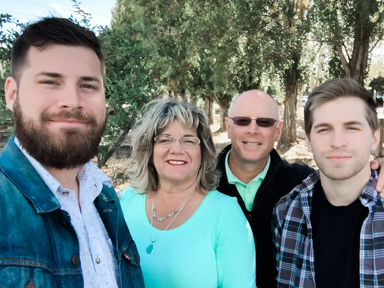 So much has change in my life since I wrote this about me page….My son Evan helped me with writing this as I was a newbie to website stuff and the simplest of tasks seemed overwhelming. This photo was taken during a time spent as a family for my birthday and is our very last family outing together. In November of 2016 Evan was in an auto accident that claimed his life. Then in February of 2017 I lost my Dad to lung cancer. Loss has a way of shifting your perspective. For me there is a yearning in me to see Jesus in the simple things and to feel the closeness of Him as I observe nature and creation. My desire to capture life is more acute as I realize that time is precious...each moment captured and realized is a part of the legacy I leave behind for all of the families that allow me into their lives to capture those moments for them.