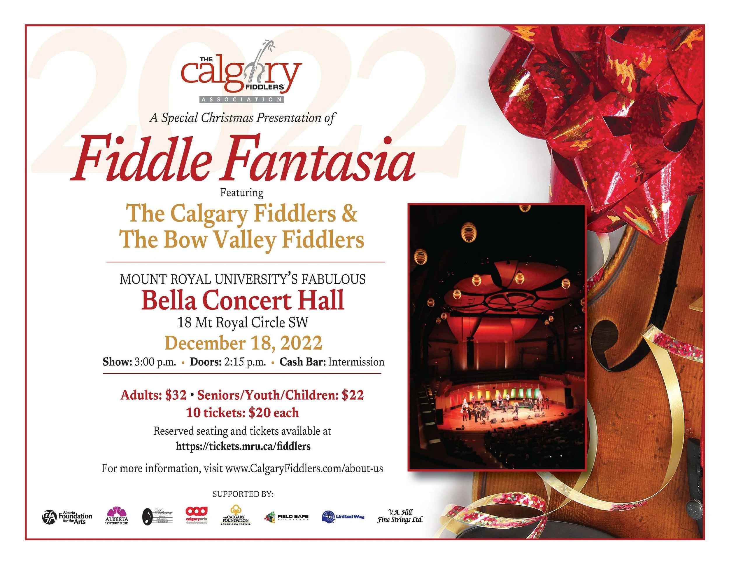 Fiddle Fantasia - at the Bella Theatre!