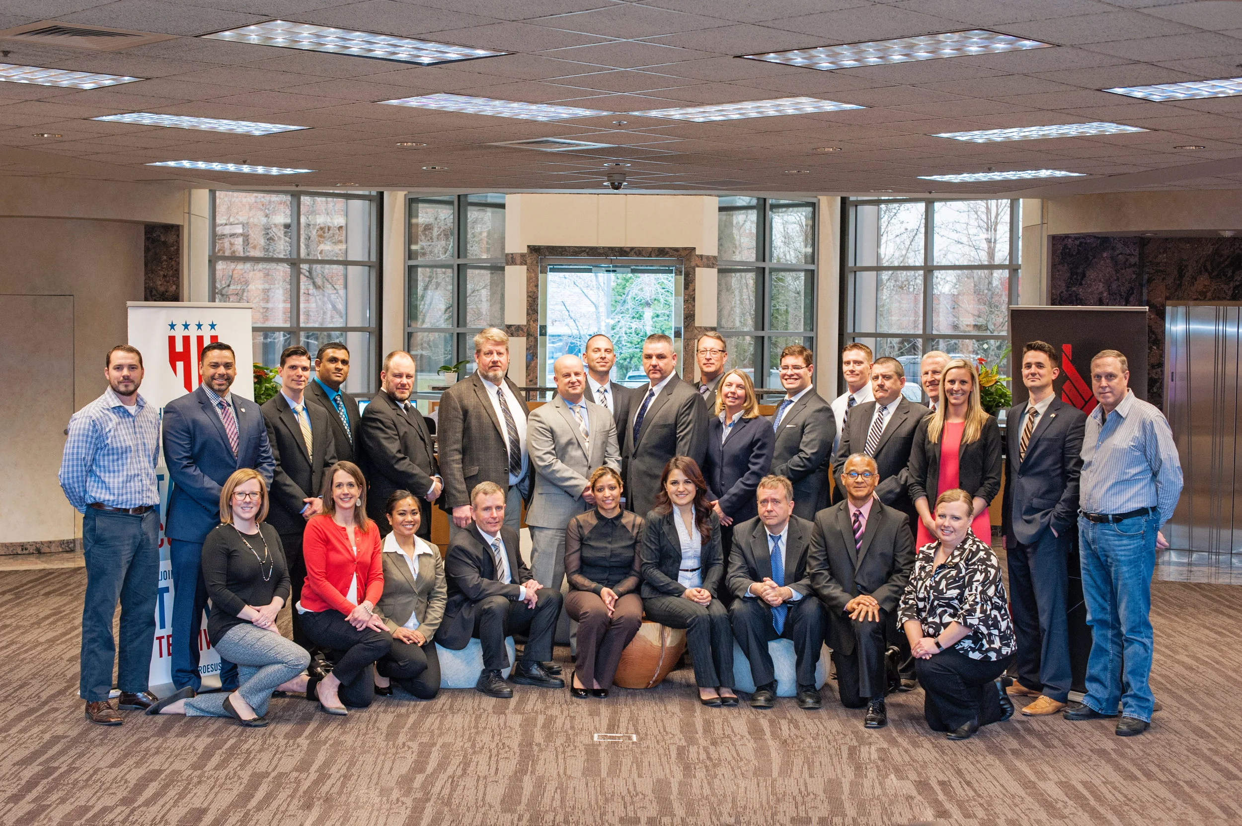 The veterans, spouses, volunteers, and Hire Heroes USA staff. Well done!
