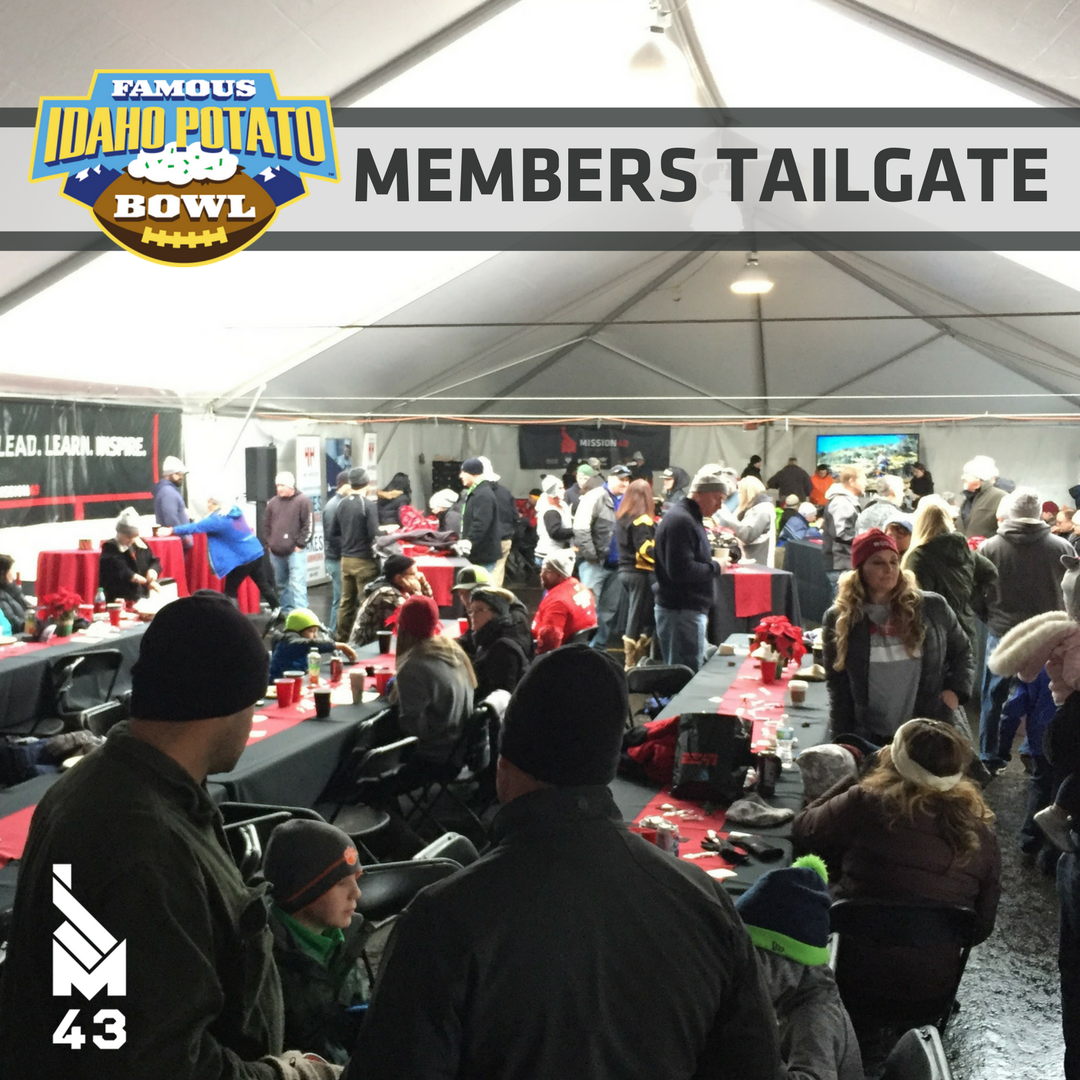ESPN Idaho Potato Bowl Mission43 Members Tailgate