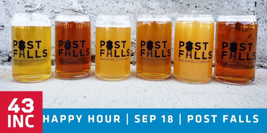 43INC Happy Hour - Post Falls Brewing Company
